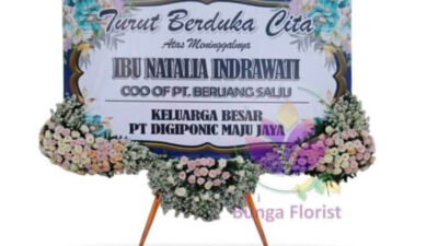 papan bunga duka cita murah