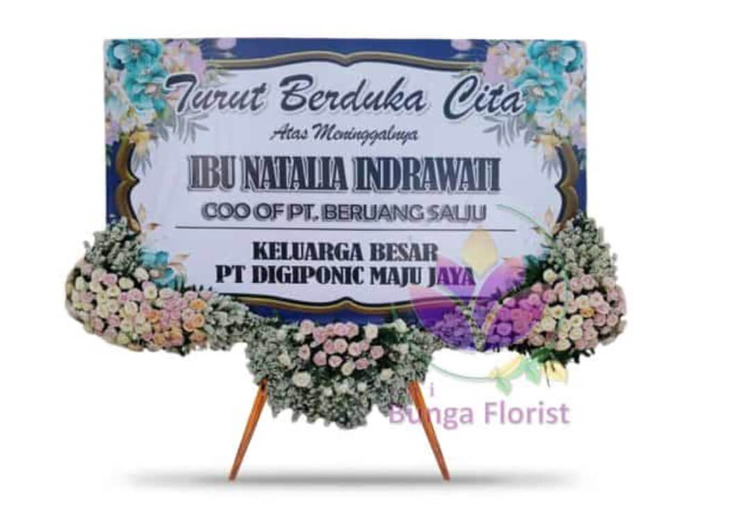 papan bunga duka cita murah